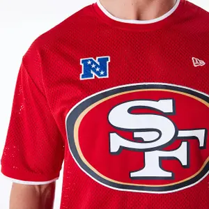 Camiseta oversize San Francisco 49ers NFL Mesh image-4