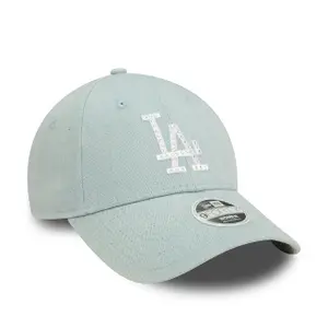 Baseball Kappe Damen Los Angeles Dodgers New Era 9FORTY MLB Diamante Denim image-1
