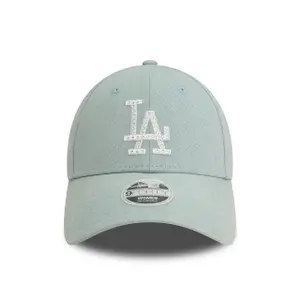Baseball Kappe Damen Los Angeles Dodgers New Era 9FORTY MLB Diamante Denim image-0