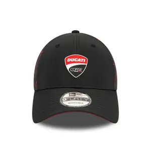 Bedruckte Baseballkappe New Era 9FORTY Ducati Motor Logo Crinkle image-0