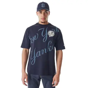 T-shirt New York Yankees MLB Script Grphc Os image-0