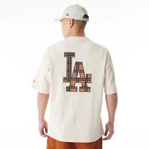 T-shirt Los Angeles Dodgers MLB Tartan Infill image-1