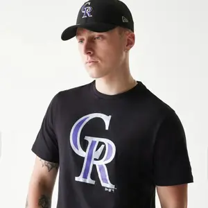T-shirt Colorado Rockies Nos MLB Regular image-2