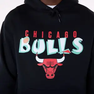 Oversize Sweatshirt Chicago Bulls Graphic image-3