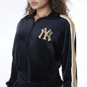 Velvet jacket for women New York Yankees Track image-4
