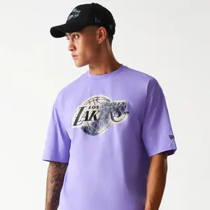 Camiseta oversize Los Angeles Lakers Aop Infill image-2