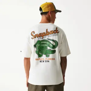 Oversized T-shirt New Era Animal Graphic image-1