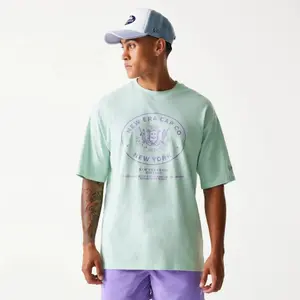 Oversized T-shirt New Era Crest Graphic