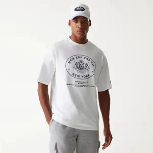 Oversized T-shirt New Era Crest Graphic