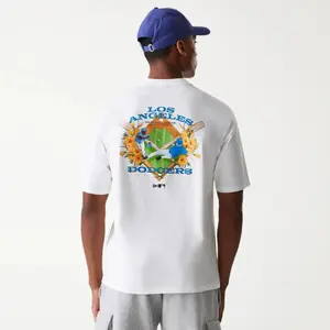 Oversize T-Shirt Dodgers Graphic image-1