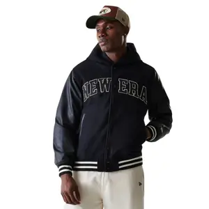 Veste varsity à capuche New Era image-0