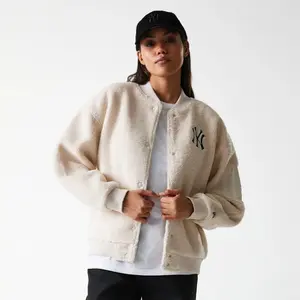 Giacca bomber sherpa donna New York Yankees image-2