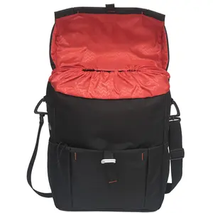 Waterdichte polyester fiets bagagedrager tas met reflecterend logo New Looxs Vigo Racktime image-1