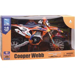 Jeux de voiture Moto New Ray Ktm 450 Sx-F Racing 1/6 image-1