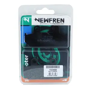 Plaquette de frein moto arrière Newfren Suzuki 400 Burgman 2007+ 650 Burgman 2002+ image-1