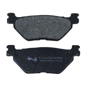 Πλάκα φρένου πίσω μοτοσικλέτας Newfren Yamaha 500 TMAX 2001+2003 image-0
