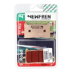 Motorfiets remblokken Newfren Honda 125 Cb R 2018+ Av, 1000 Africa Twin 2016>2019 Av, 1100 Africa Twin 2020+ Av, 750 X-Adv 2017>2018 Av image-1