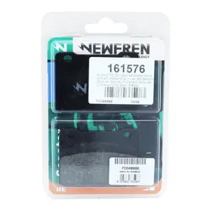 Plaquette de frein moto Newfren Sym 400 Maxsym 2011+ Av, 500 Maxsym 2020+ Av, 600 Maxsym 2014+ Av, 300 Wolf Classic 2015+ Av image-1
