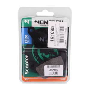 Bakre bromsbelägg för motorcykel Newfren SYM 400 MaxSYM 2011+ ,500 MaxSYM 2020+ 600 MaxSYM 2014+ image-1