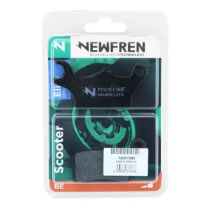 Plaquette de frein moto arrière Newfren Niu image-1