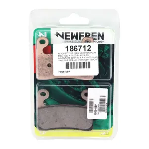 Front motorcycle brake pad Newfren BMW 1250 R GS 2019+ R GS ADVENTURE 2019+ R R 1250 2019+ , 1000 S RR 2019+ image-1