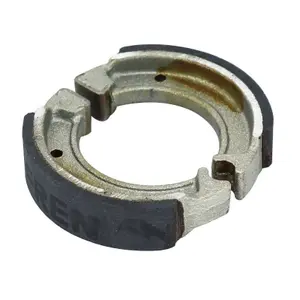 Machoire de frein moto Newfren Yamaha 50 Pw 1981>2021 Av-Ar image-0