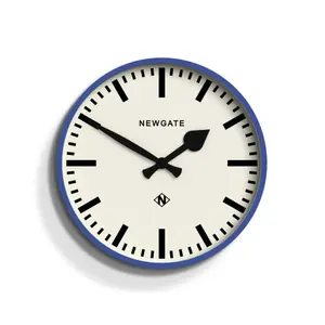 Analog wall clock Newgate Number 3 Railway