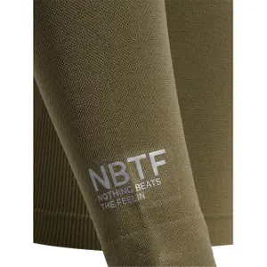 Langærmet sømløs trøje til kvinder Newline Pace image-4