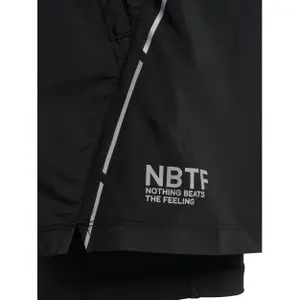 Damskie szorty 2 w 1 Newline Fast Zip Pocket image-3