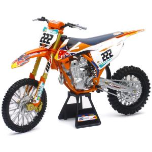 Motorcycle model NewRay KTM 450 SX-F Red Bull A. Cairoli