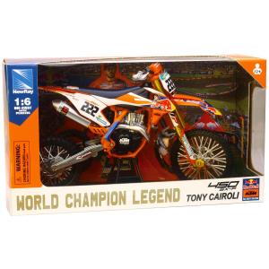 Motorcycle model NewRay KTM 450 SX-F Red Bull A. Cairoli image-1