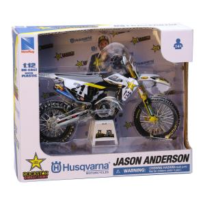 Motorcycle model NewRay Husqvarna 450 FC Rockstar J. Anderson image-1