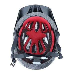 Capacete de bicicleta urbana com viseira e cadeado + iluminação LED incorporada Newton V2 55-58 image-3