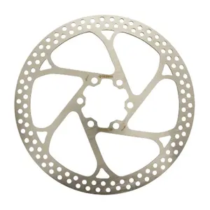 6-håls bromsskiva med slipad kant för säkerhet Newton Brakco Shimano image-0
