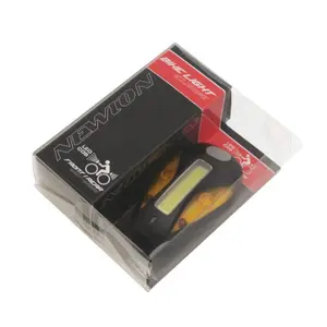 USB-Frontscheinwerfer oder hinten am lenker (Dauer- und Blinkfunktion) mit seitlicher Sicht Newton Bar Cob Leds 100 Lumens image-4