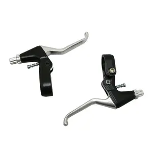 Par de palancas de freno de aluminio de 3 dedos para bicicletas de montaña Newton Cantilver V-Brake image-0