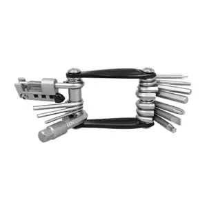 Outil multifonction 15 fonctions chc 2-2.5-3-4-5-6-8 + torx 25-10 + tournevis plat et cruciforme + dérive-chaine 9-10-11v et clés a rayon 2-2.2 Newton image-1