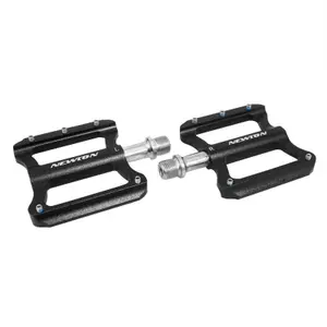 Downhill mountain bike pedals - bmx with cnc bearings 9-16 thread with aluminium pins Newton image-0