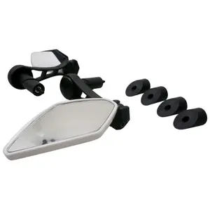 Par de espejos de bicicleta montados en el manillar izquierdo y derecho para bicicletas y scooters Newton losan image-1