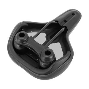 Selle double densite confort avec elastomeres Newton City Fluidynamic image-3