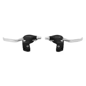 Pair of anti-pinch aluminum brake levers for children Newton