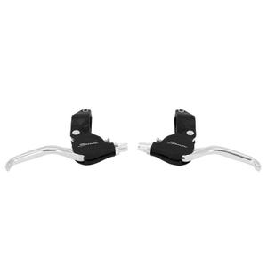 Pair of anti-pinch aluminum brake levers for children Newton image-1