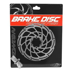 6-Loch-Bremsscheibe compatible avec renfort supplementaire de 2mm + 6 vis Newton Brakco Shimano image-1