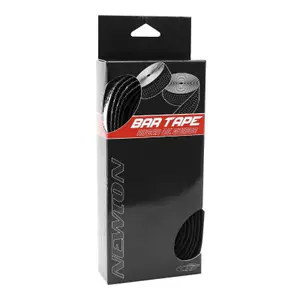 Cinta de manillar blanca degradada con tapones Newton Ebon image-3