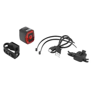 Éclairage vélo USB arrière sur tige de selle Newton Lw-200 Cob Leds 50 Lumens image-2