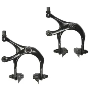 Par de pinzas de freno de aluminio anodizado para ruedas Newton 700 image-0