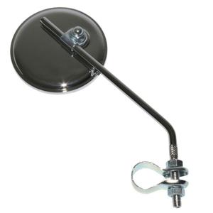 33918-left-or-right-round-steel-bicycle-mirror-with-adjustable-collar-newton-black-chrome-75-mm