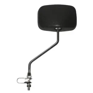 Fahrradspiegel links oder rechts Rechteck Schellenbefestigung verstellbarer Stab Newton