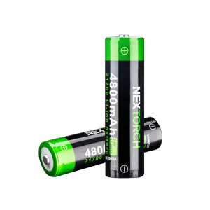 Bateria recarregável Nextorch 21700