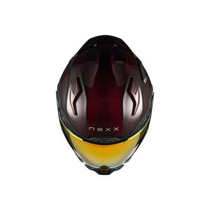 Full face motorcycle helmet Nexx Helmets X.WST3 Lava image-1